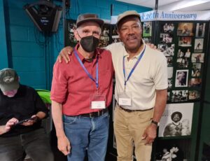 With John Miller at Blues Week 2022 (20th Anniversary), Hartpury College, UK