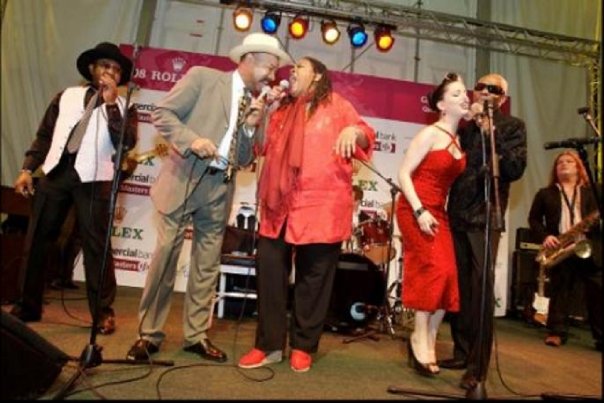 2008 Tour of the Middle East (Doha, Qatar)  with Johnny Mars, Angela Brown, Imelda May and Jimmy Thomas