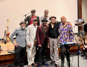Michael with Tobago and D’Lime at Oxford Brookes University, UK in Oct 2025